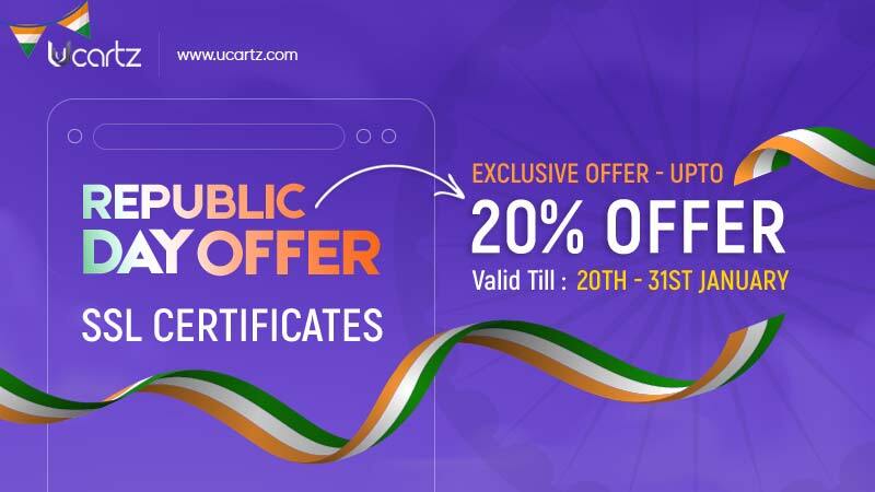 SSL certificates Republic day offer